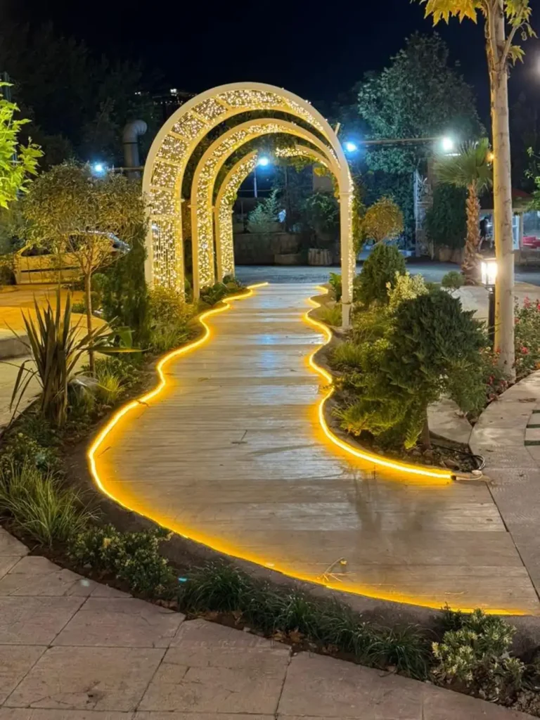 رستوران و تالار پذیرایی دشت بهشت سعادت آباد (اوین) + تصاویر