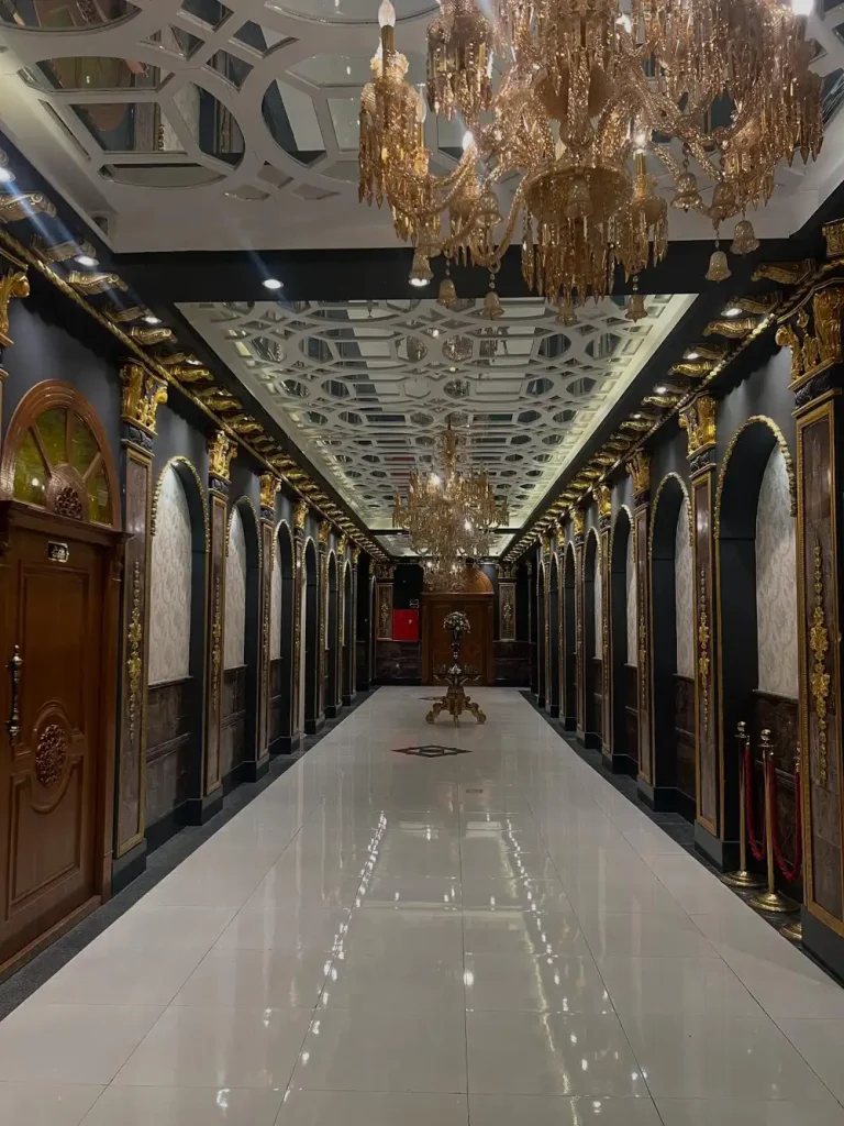 تالار پذیرایی عمارت پایتخت در خیابان قزوین + عکس‌ها