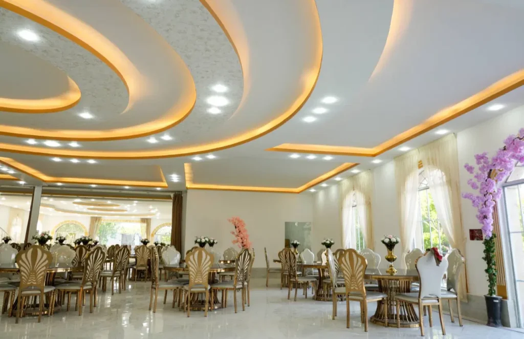 باغ تالار کلاسیک در منجیل آباد رباط کریم + تصاویر