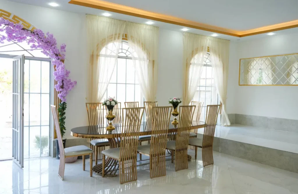 باغ تالار کلاسیک در منجیل آباد رباط کریم + تصاویر